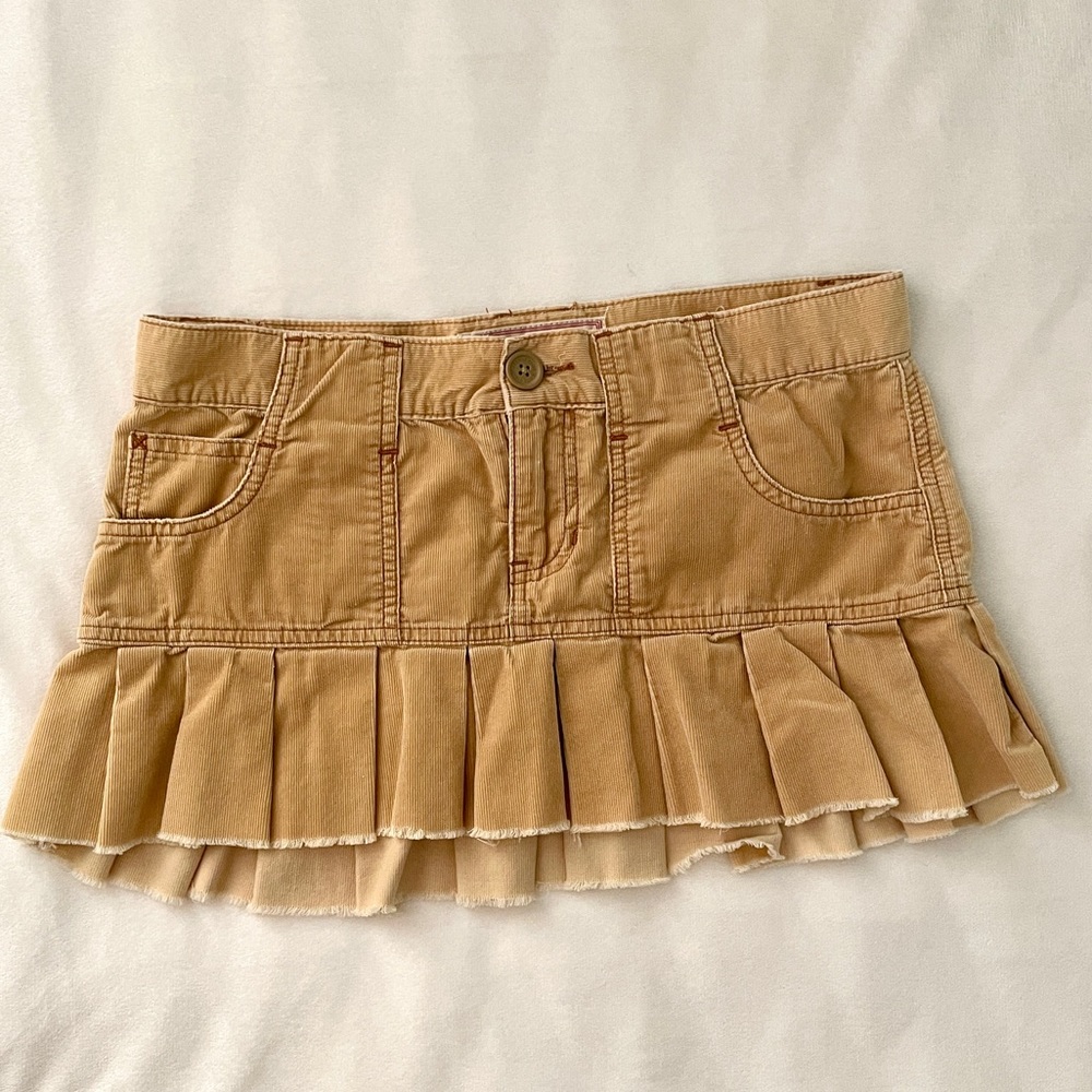 Abercrombie & Fitch Corduroy Mini Skirt
